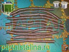 Премиальный нихромовый нагревательный элемент (Спираль) Х15Н60 (0.3 мм, 500 Вт, 220В) для высокотемпературных электротигелей и плавильных печей