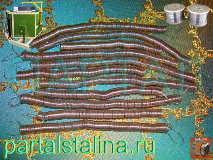 Премиальный нихромовый нагревательный элемент (Спираль) Х15Н60 (0.3 мм, 500 Вт, 220В) для высокотемпературных электротигелей и плавильных печей