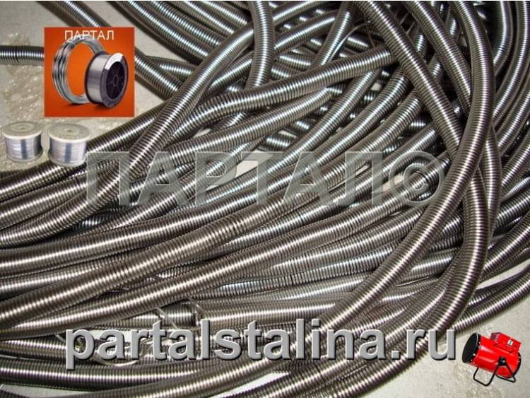 Готовый нихромовый нагревательный элемент Х15Н60 для калорифера 1,1 кВт, 220В. Диаметр 0,8 мм. Надежный и долговечный