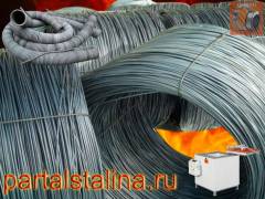 Нихромовая проволока спец диаметром 5,5 мм Х20Н80 (ГОСТ 12766.1-90) для высокотемпературных печей и спиралей нагрева