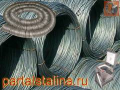 Нихромовая проволока 5,5 мм Х15Н60 (ГОСТ 12766.1-90)  Для промышленных электропечей спиральных нагревателей