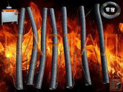 Спираль нагрева Ом сопротивления 26 кВт 380 В (проволока Ø 5,0 мм) Нихромовая спираль из сплава Х15Н60 для муфельных печей и закалочного оборудования от ПАРТАЛ