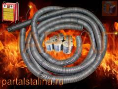 Спираль нихромовая 3,0 кВт 220 В (Ø 1,4 мм) - Нагревательный элемент сопротивления для печей и тепловых пушек. Производство под заказ (Сплав Х15Н60)