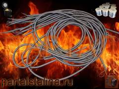 Спираль нихромовая на заказ: навивка под вашу печь (от ПАРТАЛ). Образец: проволока 0,6 мм, Х15Н60 / 1,1 кВт / 220 В
