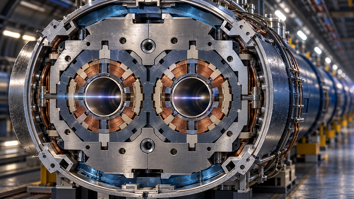 Сверхпроводящий магнит на основе ниобия в ускорителе частиц CERN