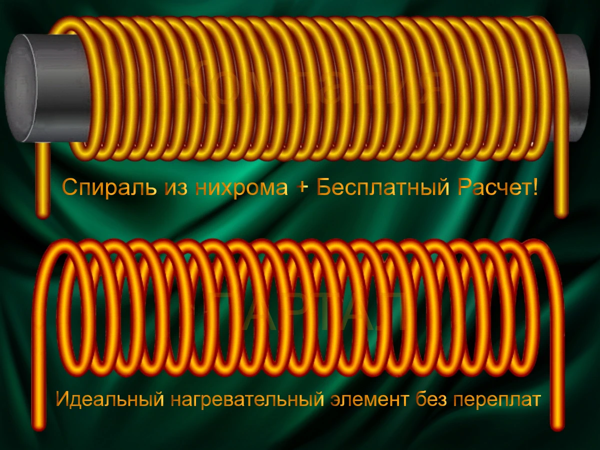 Спирали сопротивления: Закажите сегодня – запустите оборудование завтра!