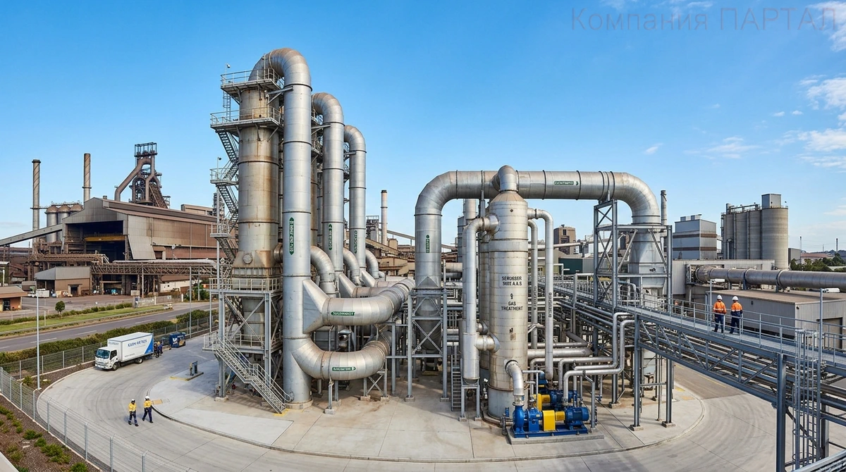 Газоочистка металлургических заводов промышленные электрофильтры скрубберы утилизация технологических газов экология