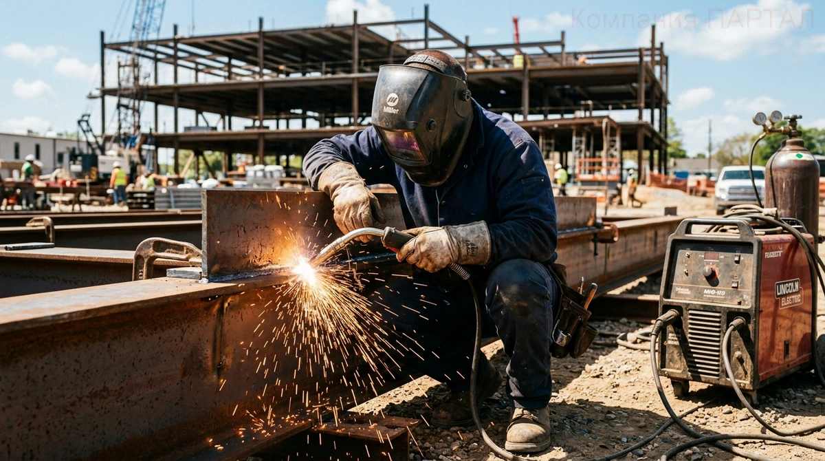 Порошковая проволока самозащитная сварка открытая площадка металлоконструкции