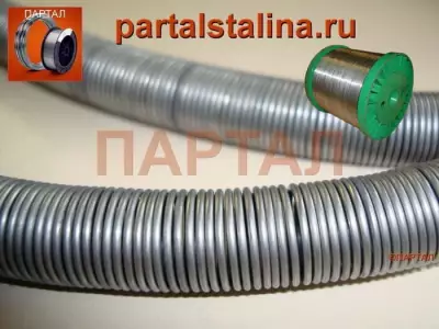 Спираль нихромовая для сушилки чайного листа мощность 850 Вт марка нихрома Х15Н60 диаметр 1,0 мм 220 В