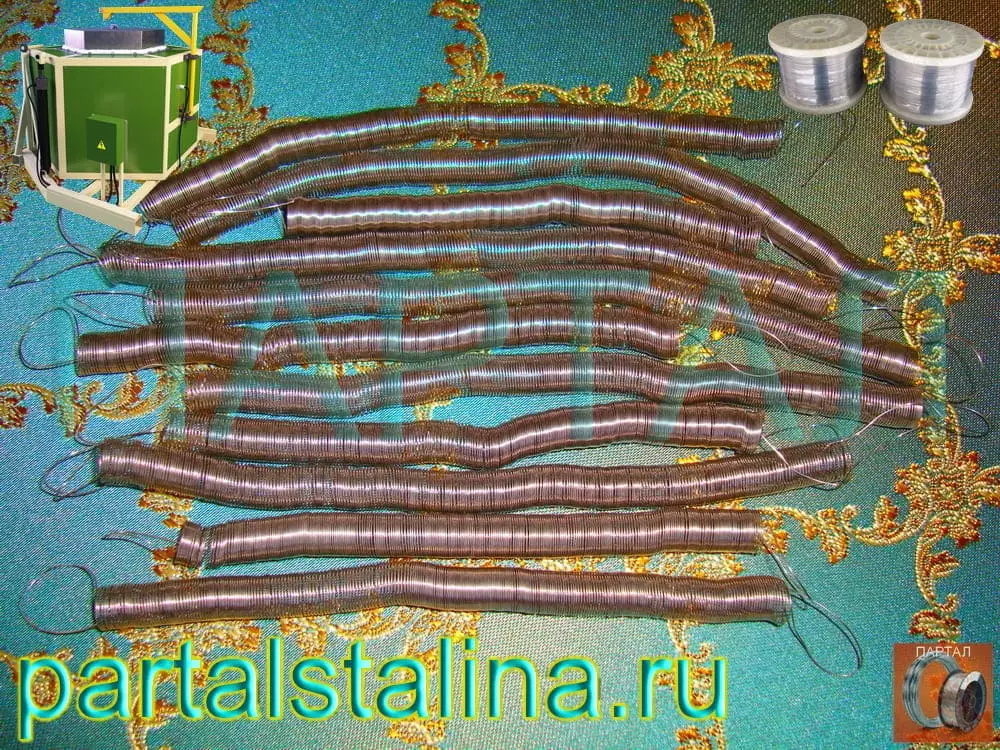 Спираль из нихрома Х15Н60 d=0,3 мм для микротигеля 0,5 кВт 220 В Эконом-ресурс по ТЗ заказчика