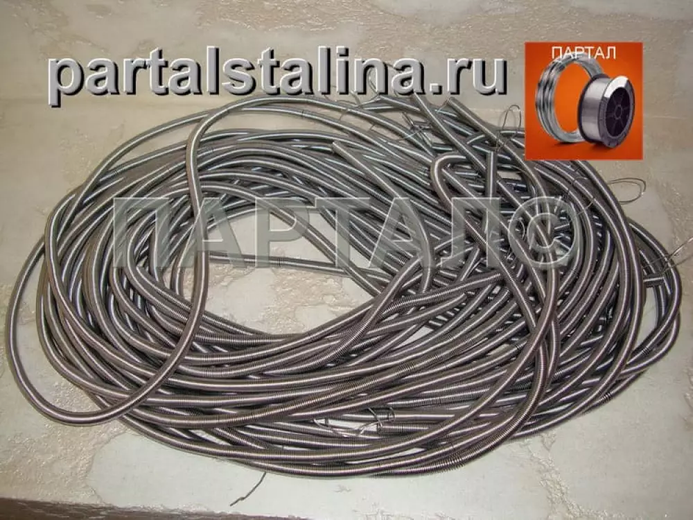 Спираль нагрева из нихрома Х20Н80 для калорифера Ø 0,8 мм, 1,1 кВт, 220 В | Премиум-ресурс и надежность 24/7