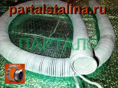 Спираль нагрева из нихрома Х20Н80 Ø 2,5 мм для термической печи сопротивления 5,0 кВт; 220 В изготовлена по ТУ