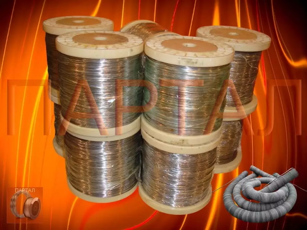 Нихромовая проволока 1,0 мм марка X15H60 ГОСТ 12766.1-90