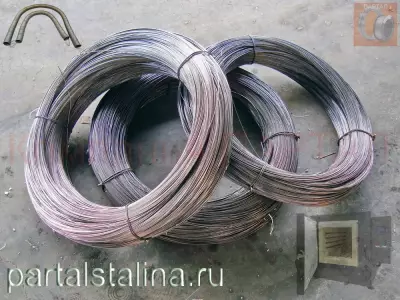 Проволока фехралевая 3,0 мм марка Х23Ю5Т ГОСТ 12766.1-90
