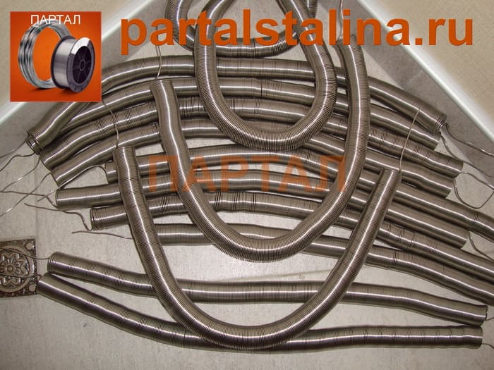 Индивидуальные нагревательные элементы из нихрома от производителя