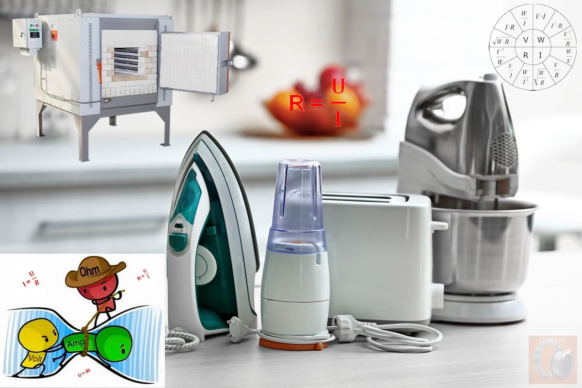 Как вычислить мощность с помощью величины напряжения и силы тока